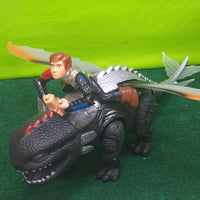 Dinossauro Desdentado com Boneco