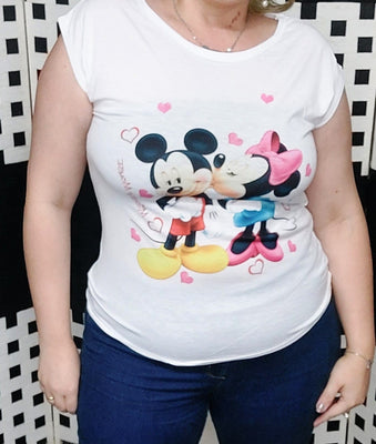 T Shirt Minnie e Mickey