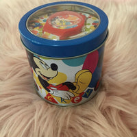 Mickey Relógio Analógico em caixa personalizada