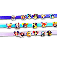 DC Super Hero Girls - Conj. 3 Armbänder mit 18 Anhängern