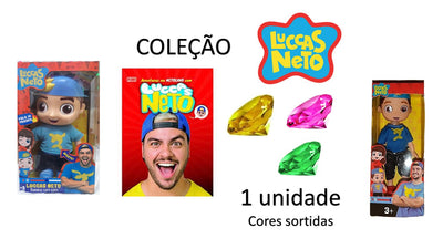 Kit Colorir Com Giz Luccas Neto - Hobbies e coleções - Aribiri, Vila Velha  1074944348